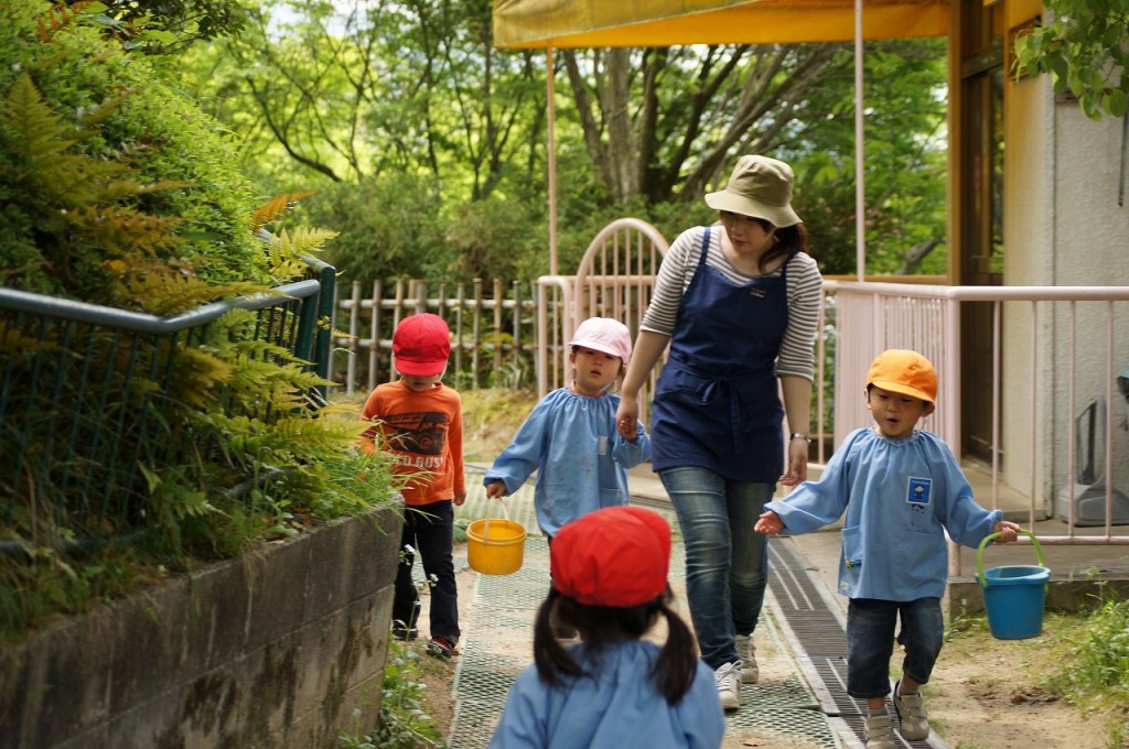 全学年で外遊び